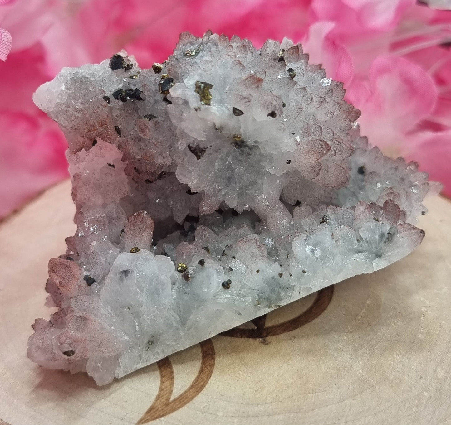 Hematoid Quartz Cluster