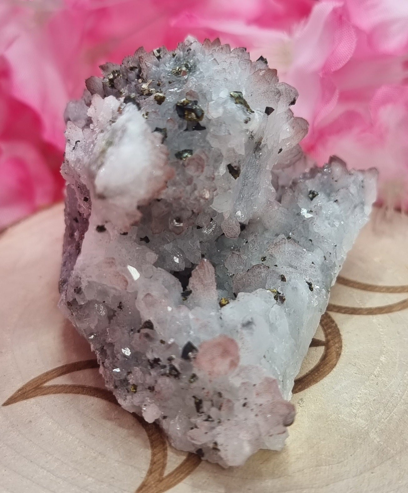 Hematoid Quartz Cluster