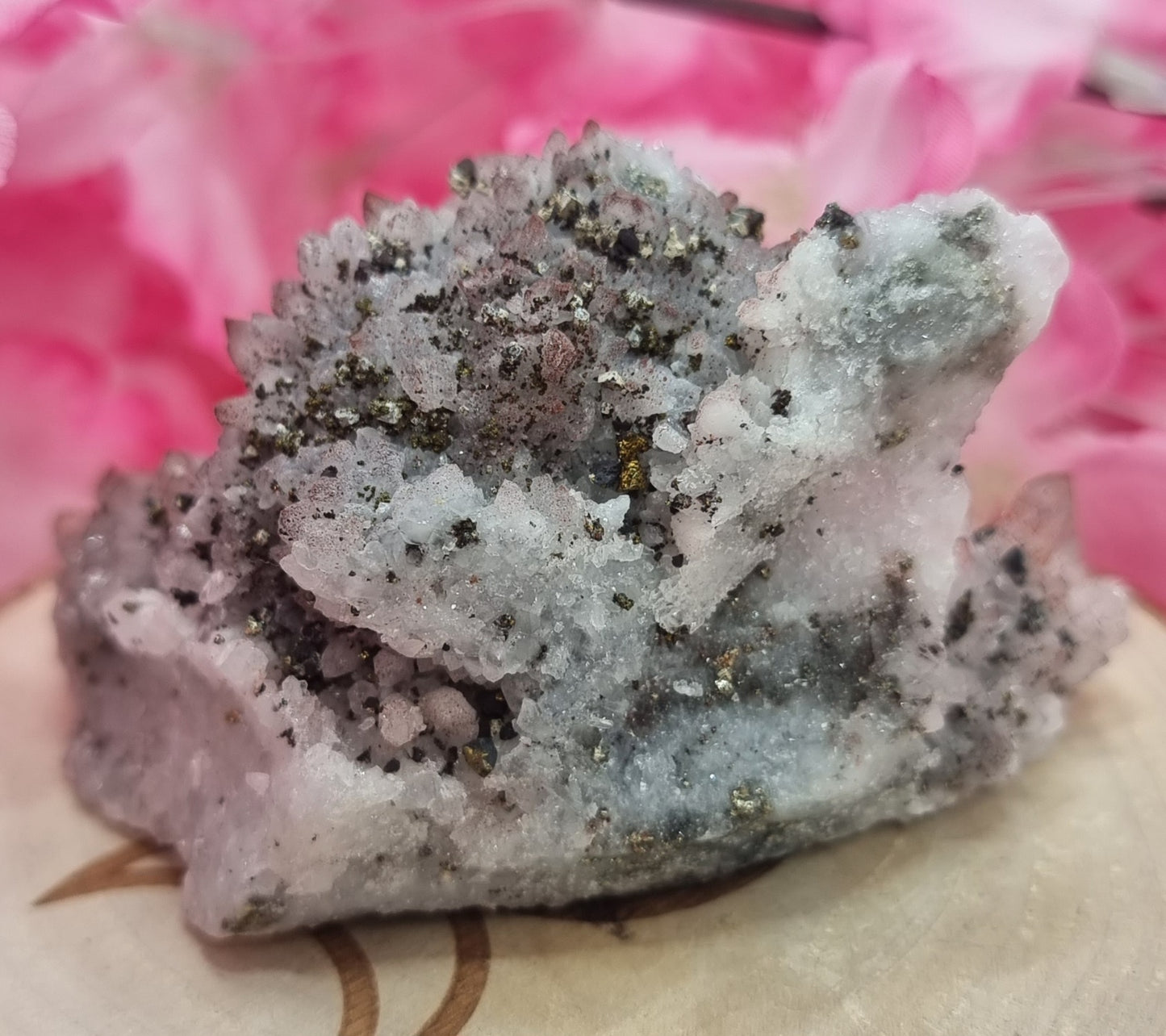 Hematoid Quartz Cluster