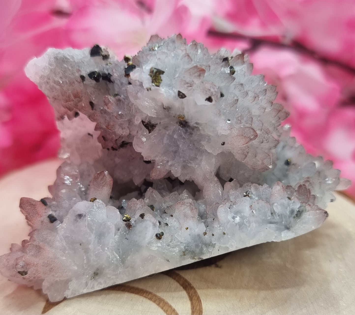 Hematoid Quartz Cluster