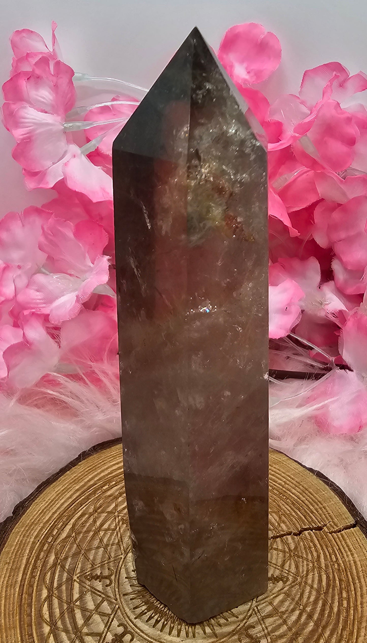 Smoky Quartz Tower