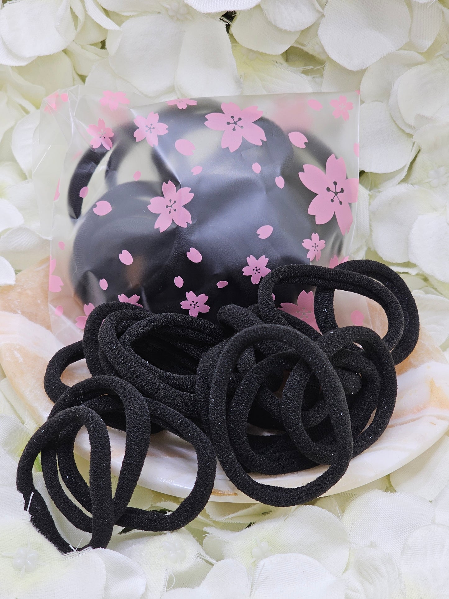 20pcs Black Hair Ties