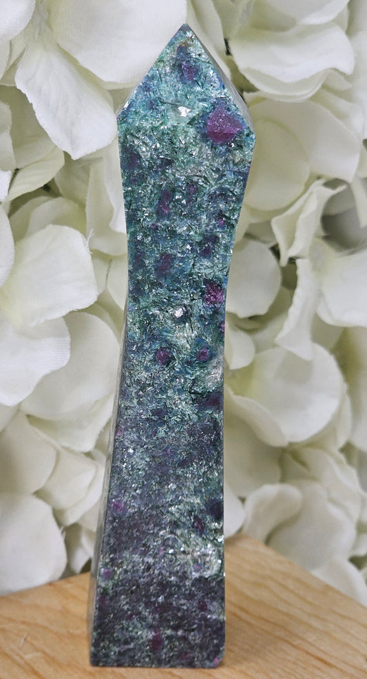 Ruby Fuchsite Canton Tower