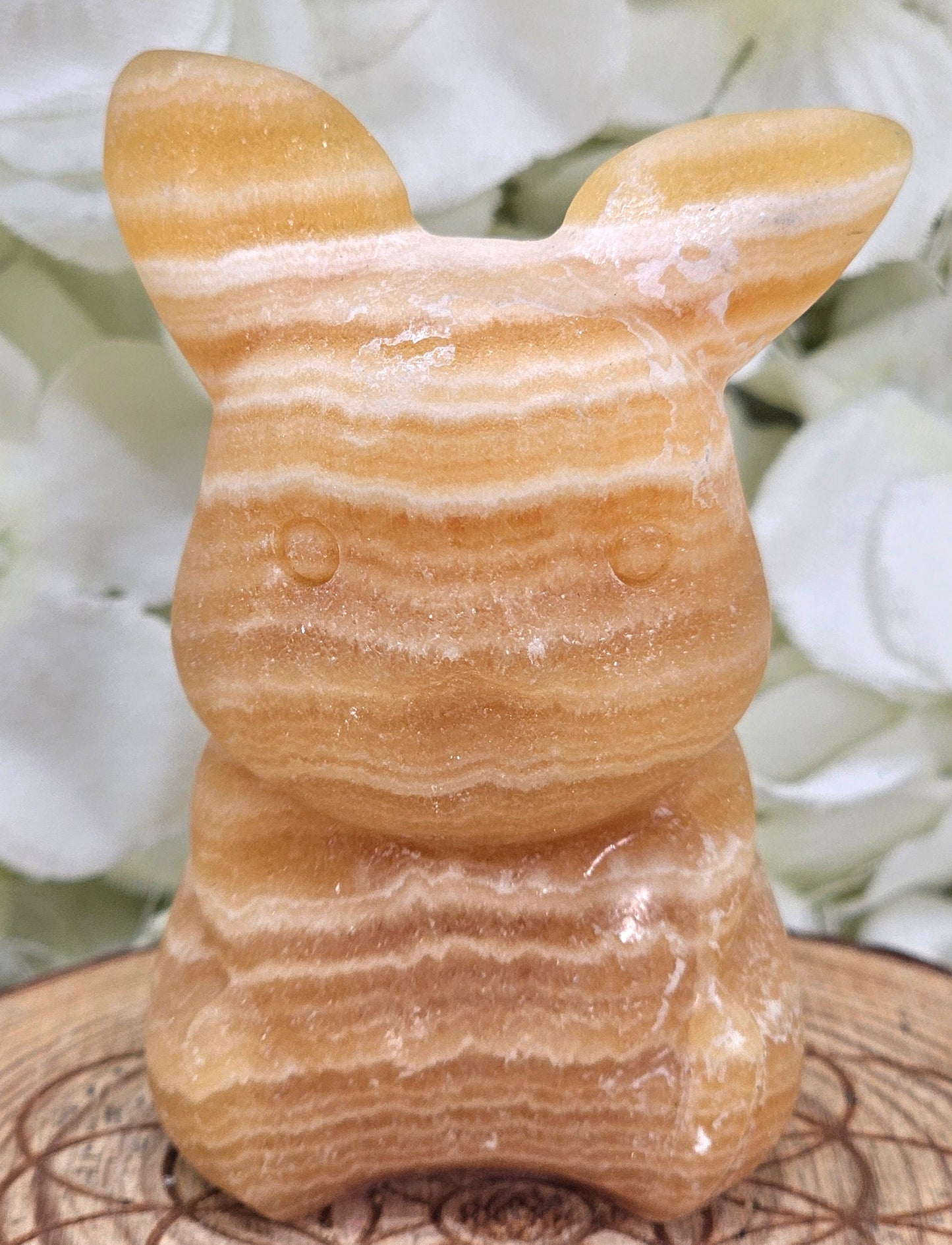 Orange Calcite Pikachu