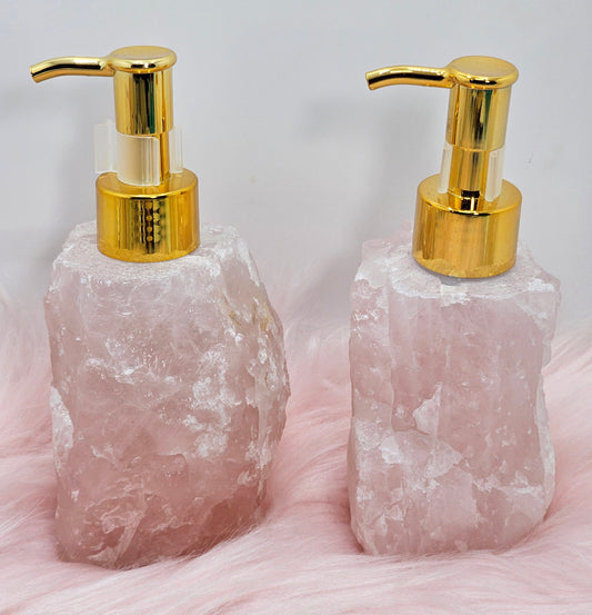 Rose Quartz Soap dispenser