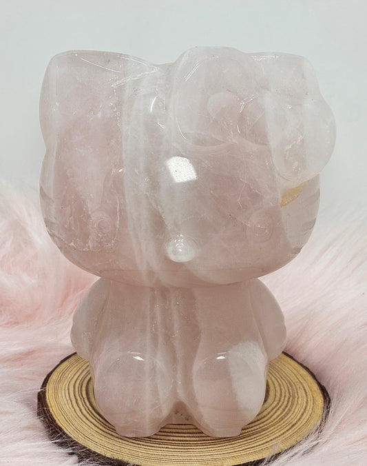 Rose Quartz Hello Kitty