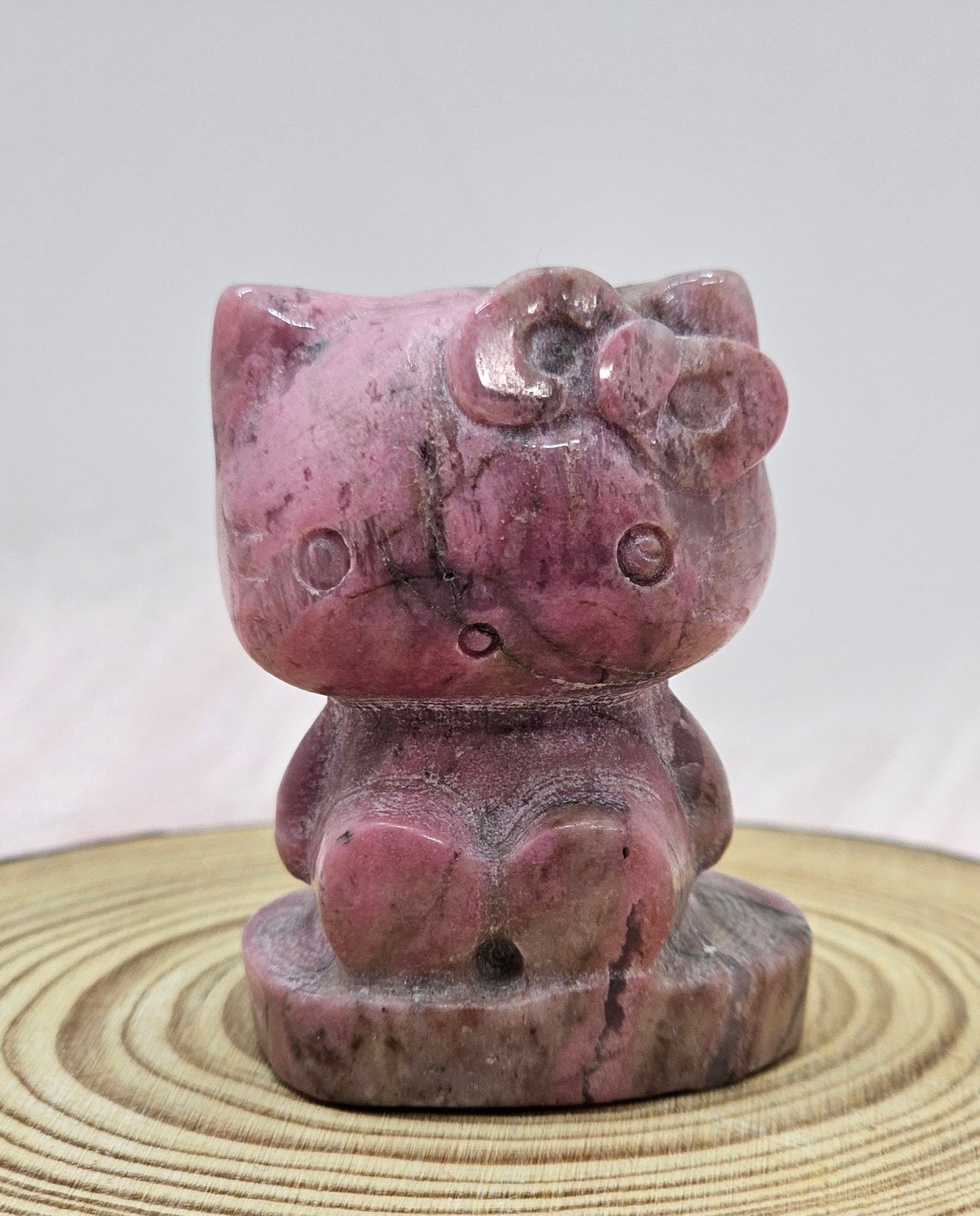 Rhodonite Hello Kitty