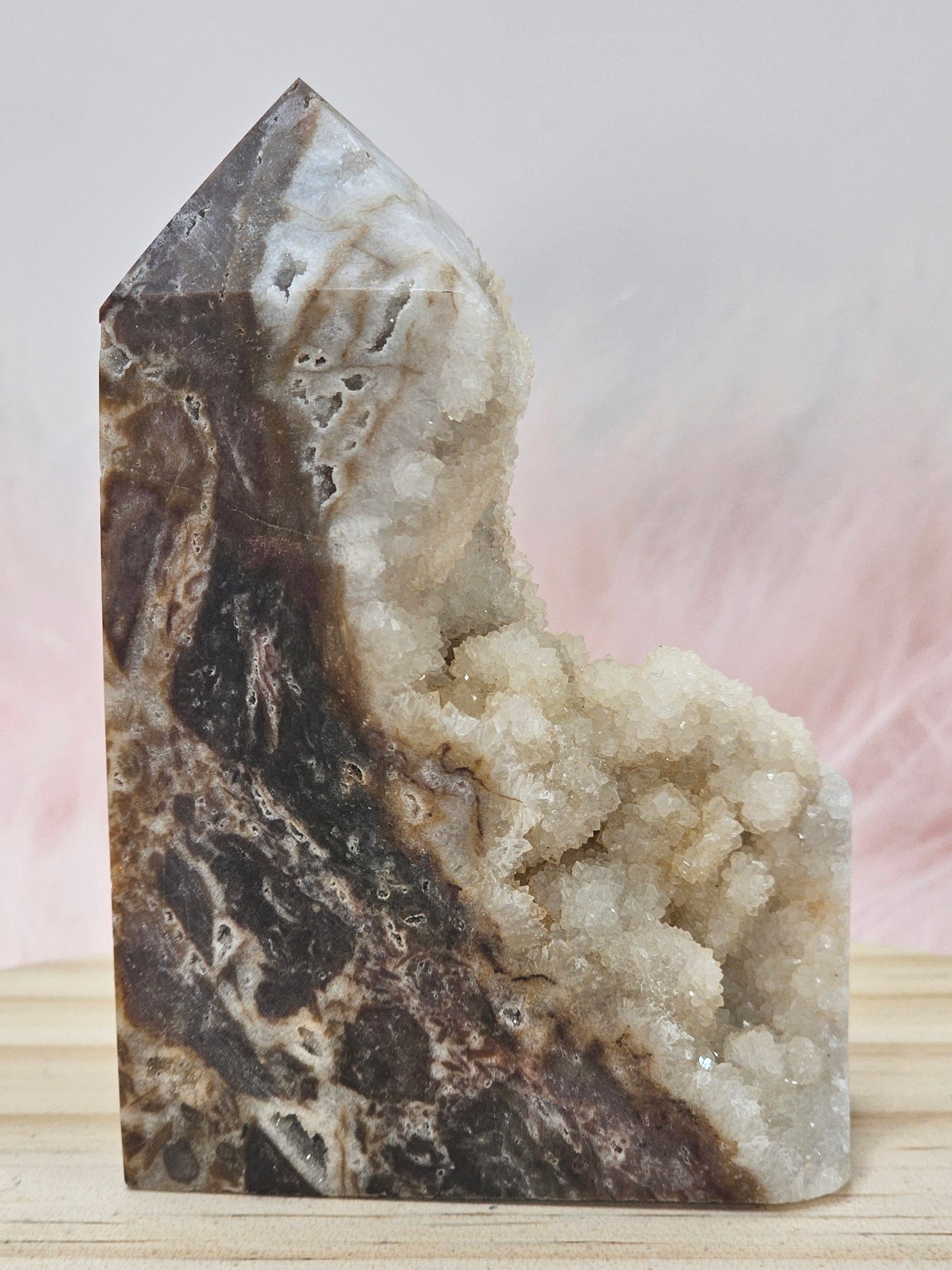 Druzy Sphalerite Tower