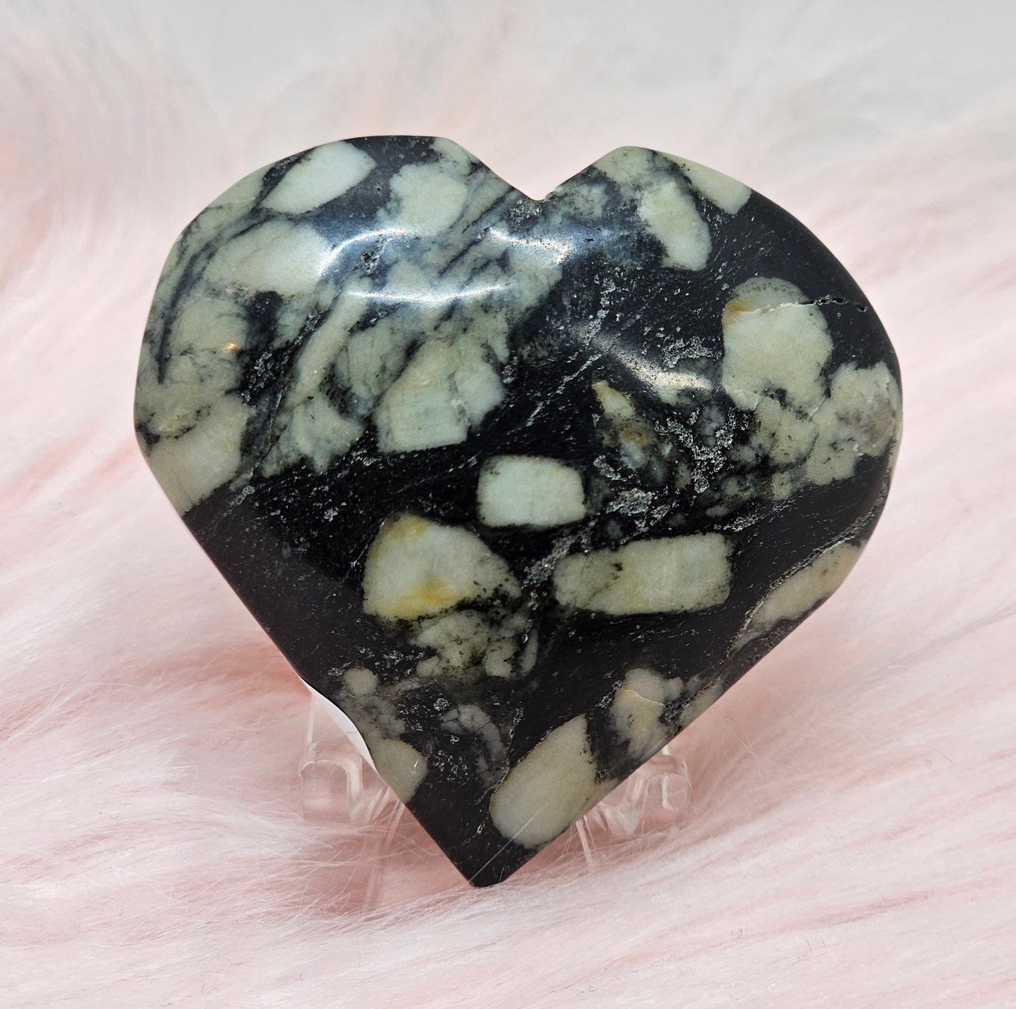 Chinese Jasper Heart