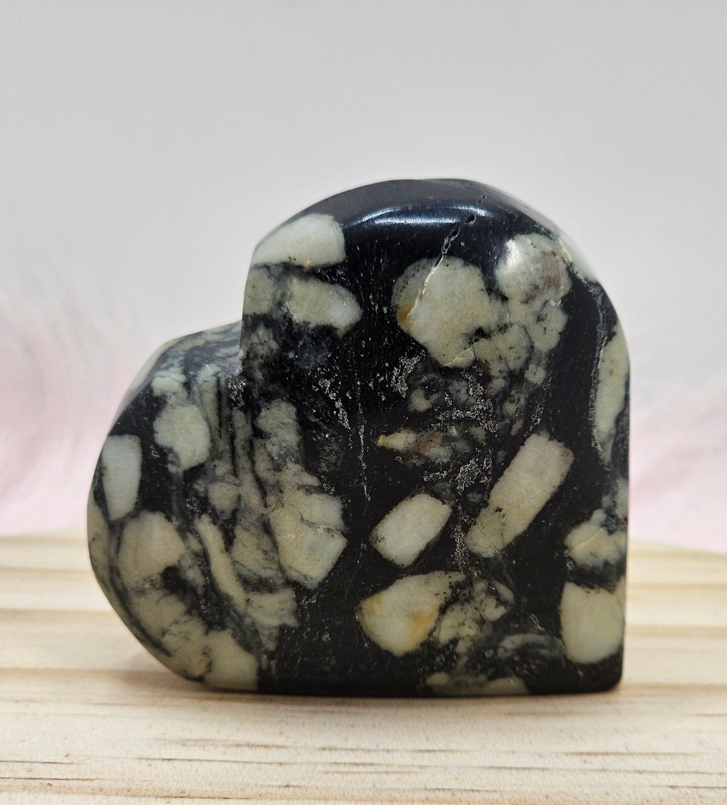 Chinese Jasper Heart