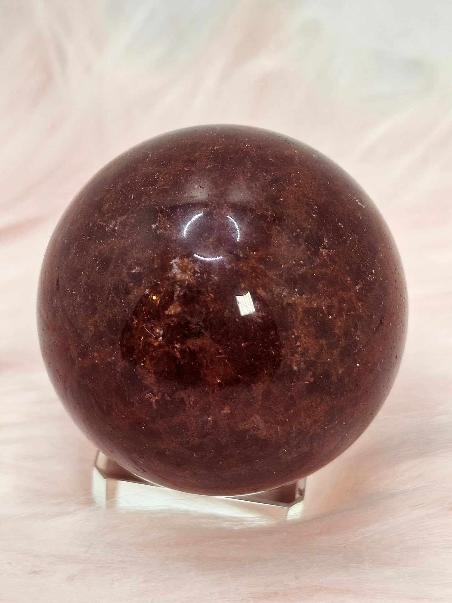 Strawberry Quartz sphere