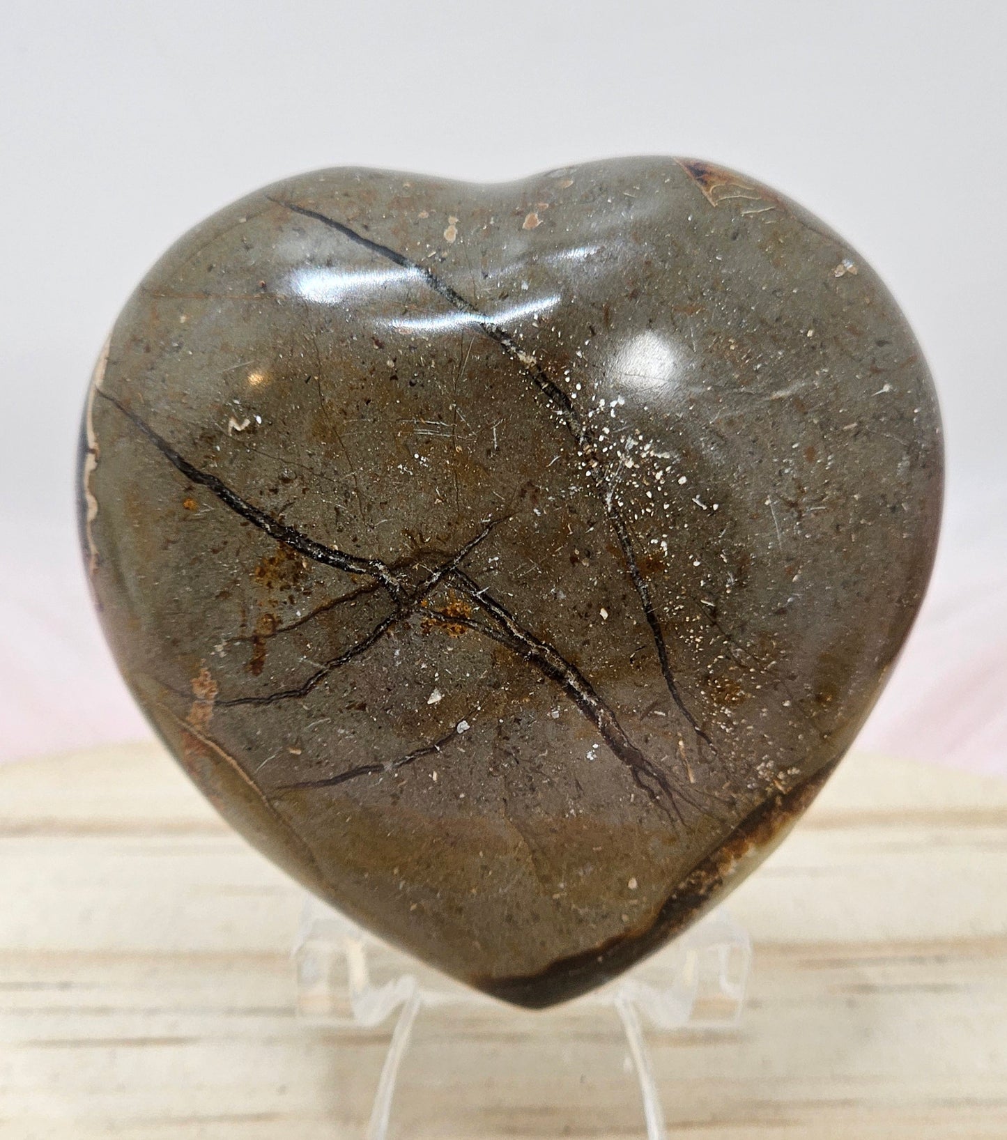 Septarian Heart