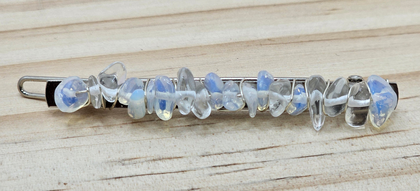 Crystal Chip Hair Clip