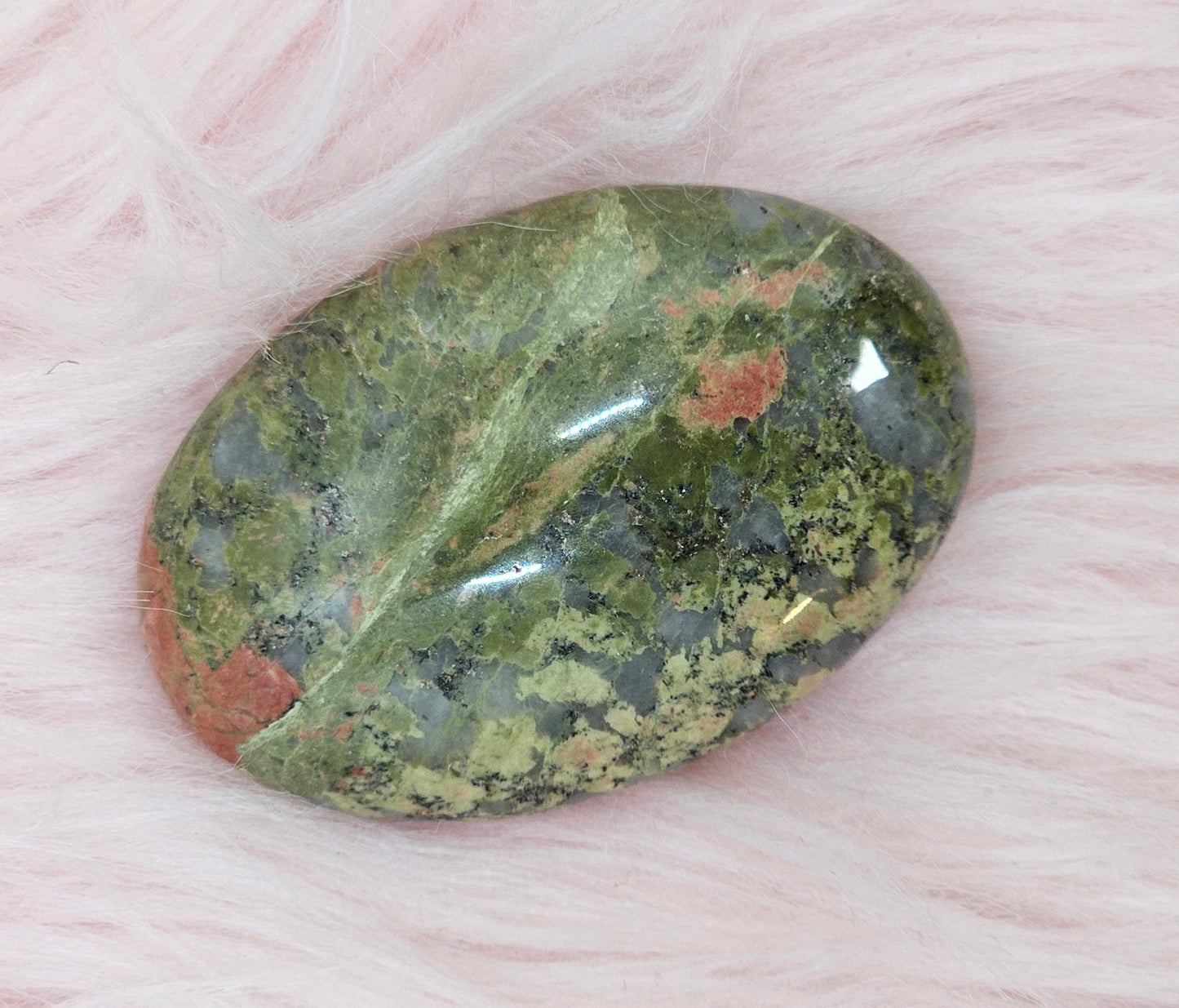 Unakite Palmstone