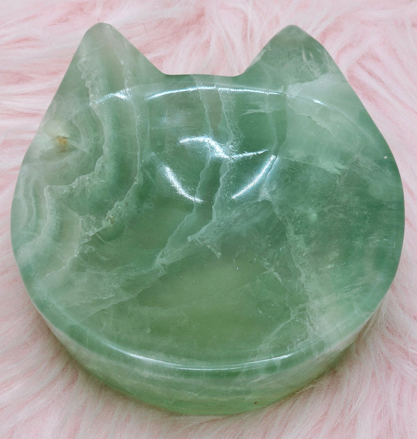 Flourite Cat Bowl