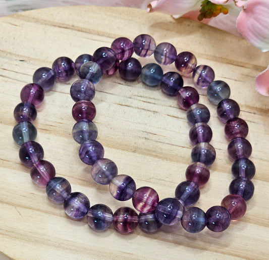 Rainbow Flourite Bracelet