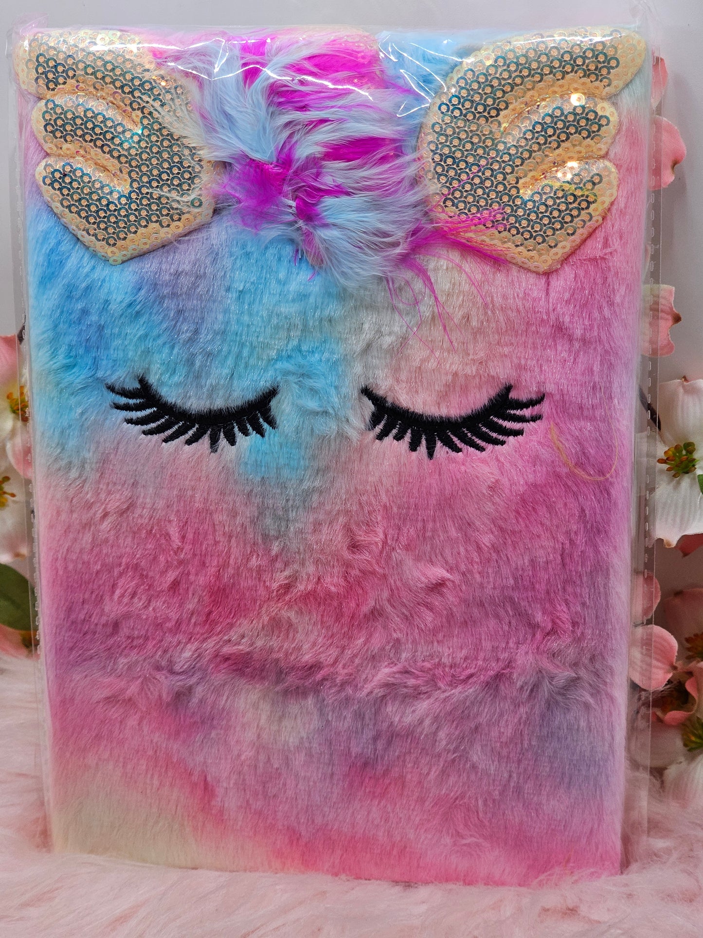 Unicorn Fluffy Notebook