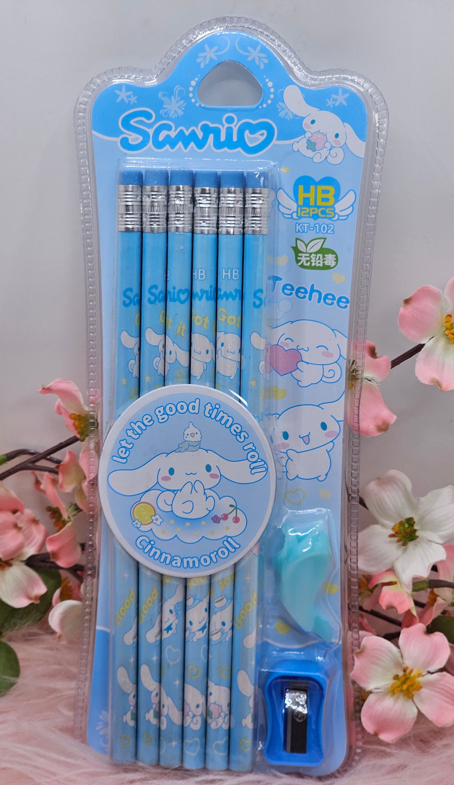 Sanrio 12pc Pencil Set