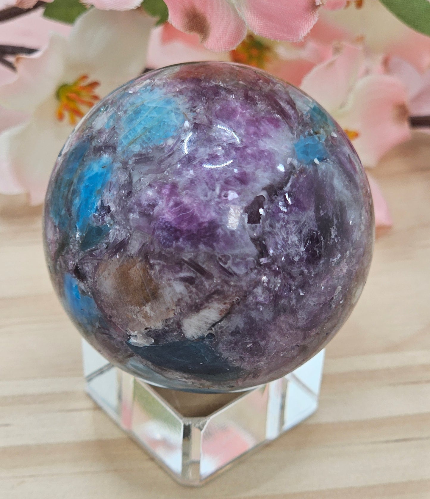 Mixed Stone Sphere