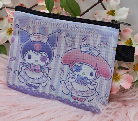 Kuromi & My Melody Coin Purse