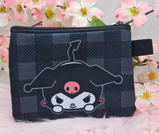 Black Kuromi Coin Purse