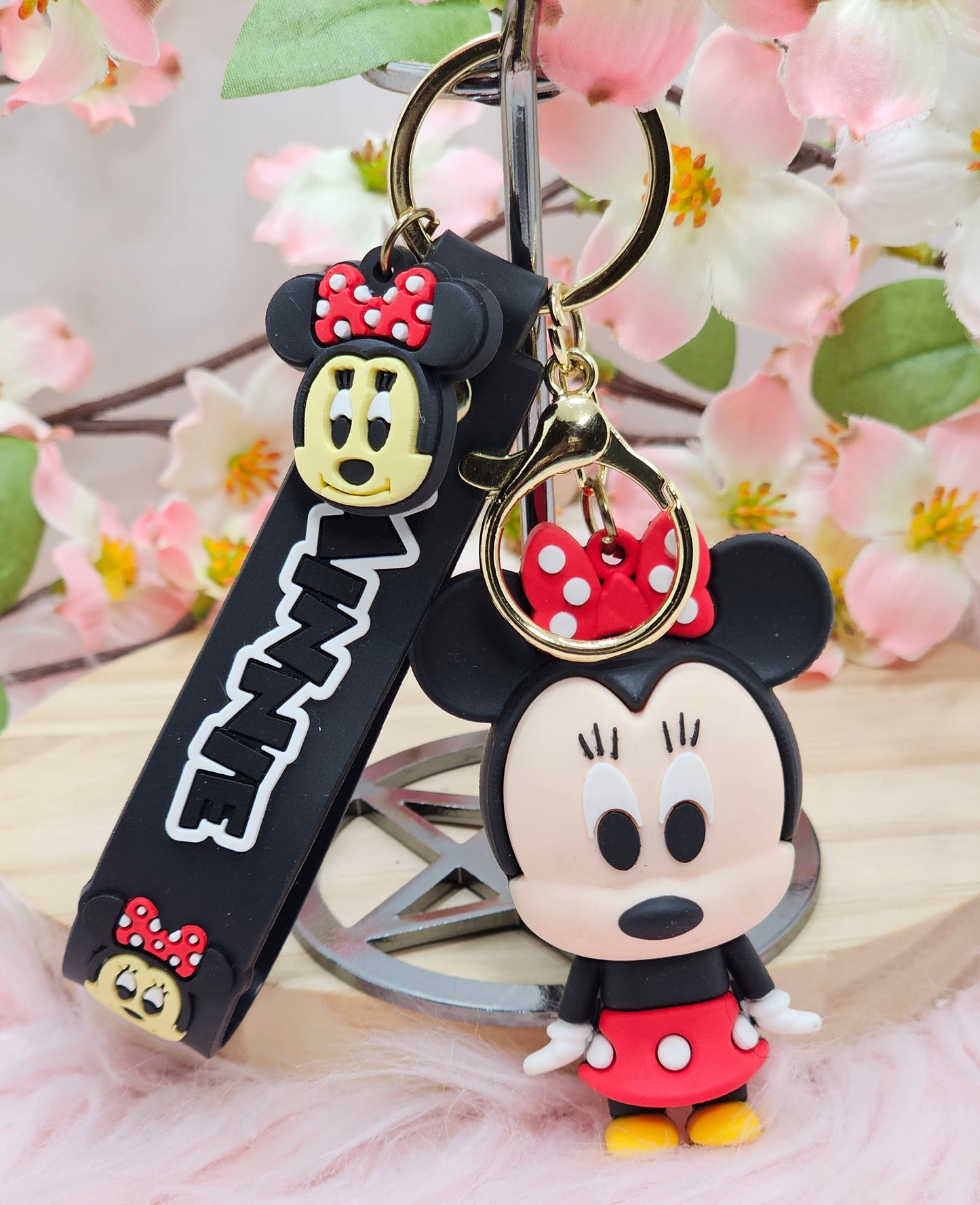 Minnie Mouse Keyring