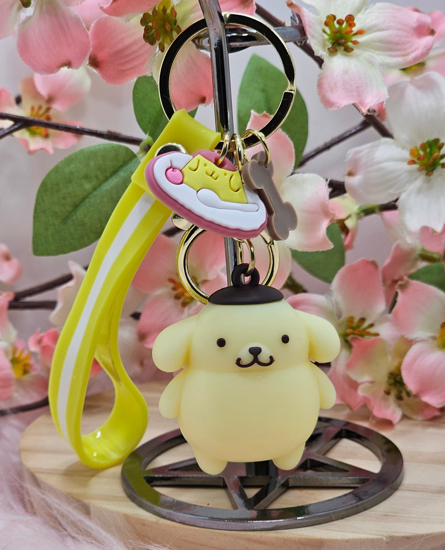 Pompompurin Keyring