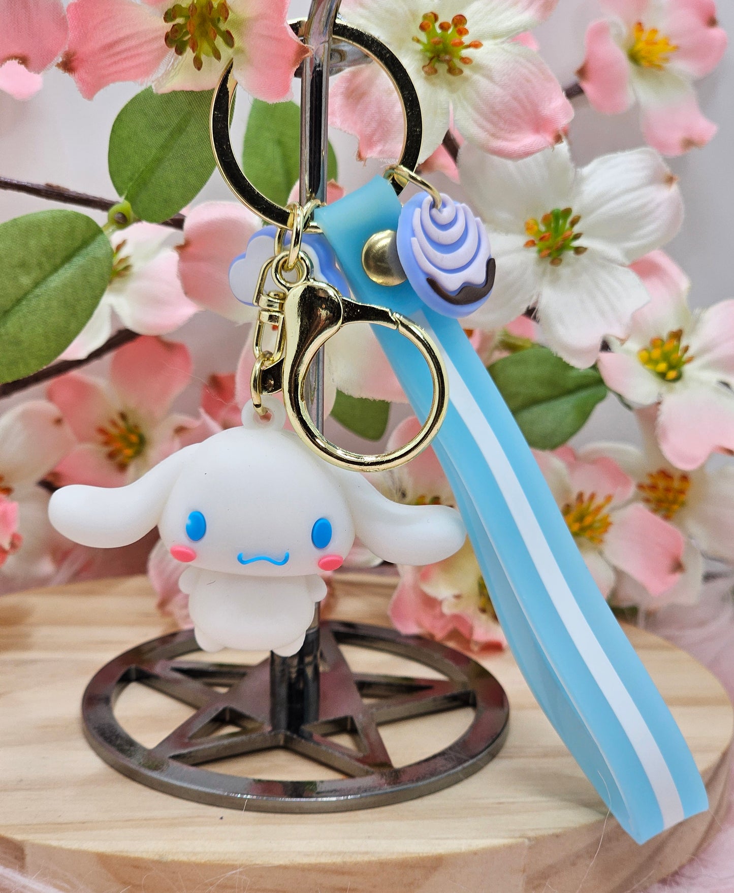 Cinnamoroll Keyring