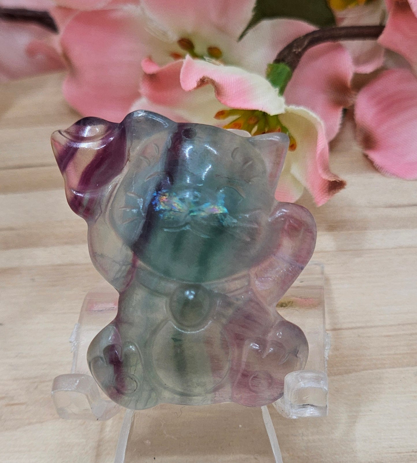 Flourite Lucky Cat