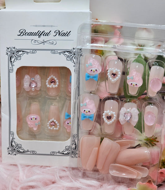 My Melody Press On Nails