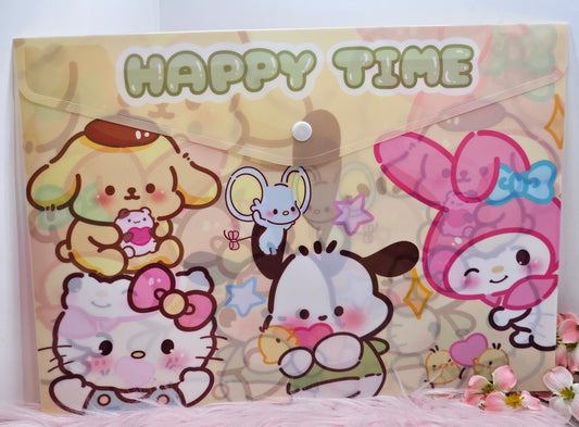 Sanrio Family Document Wallet