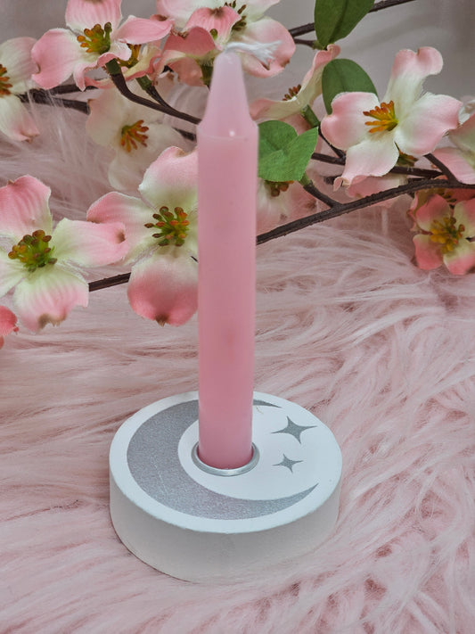 Moon Spell Candle Holder