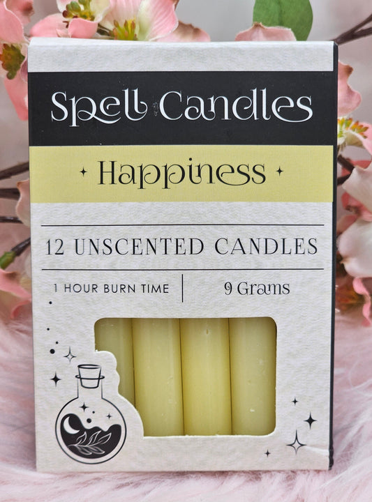 Happiness Spell Candles