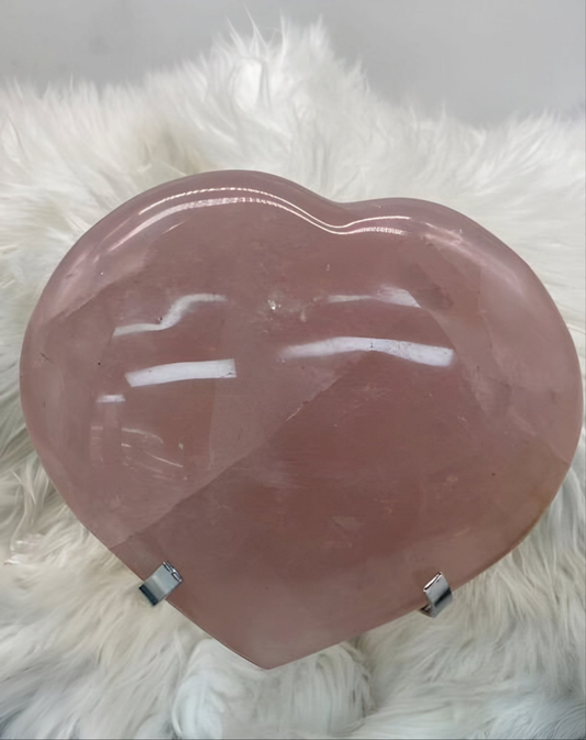 Large Rose Quartz Heart