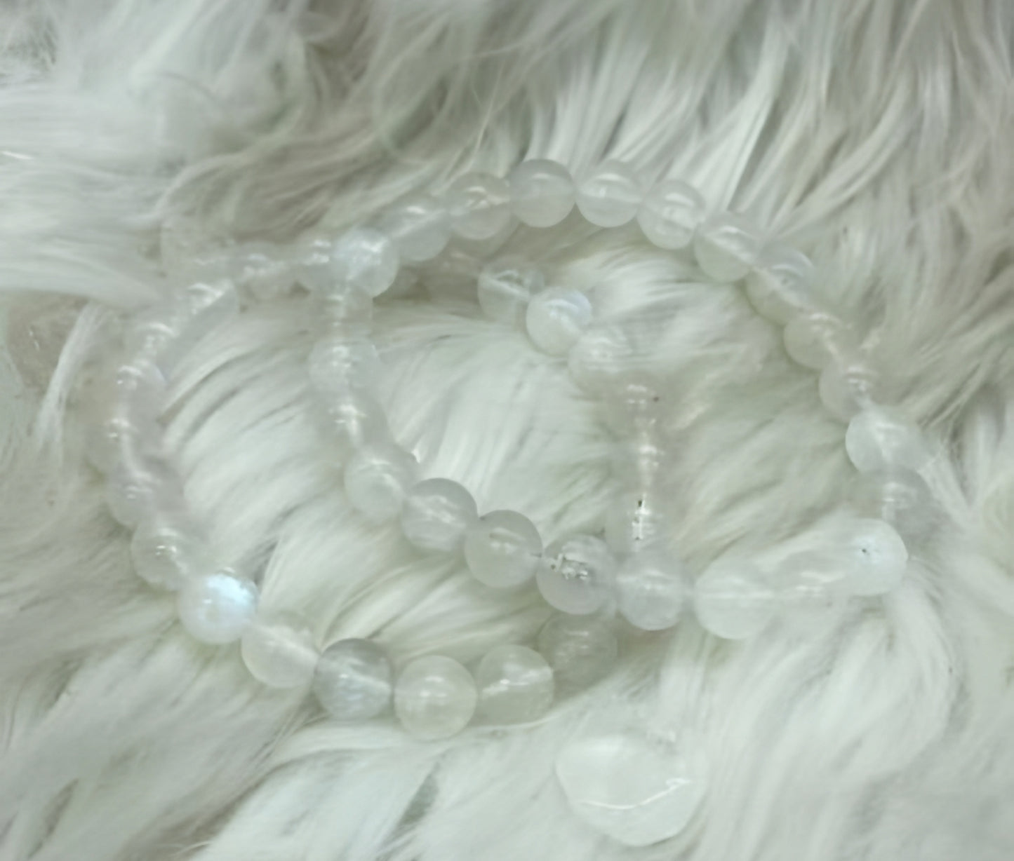 White Moonstone Bracelet