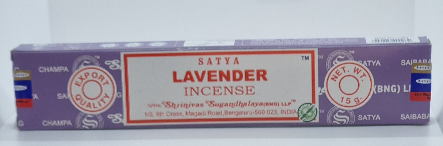 Satya Lavender Incense Sticks